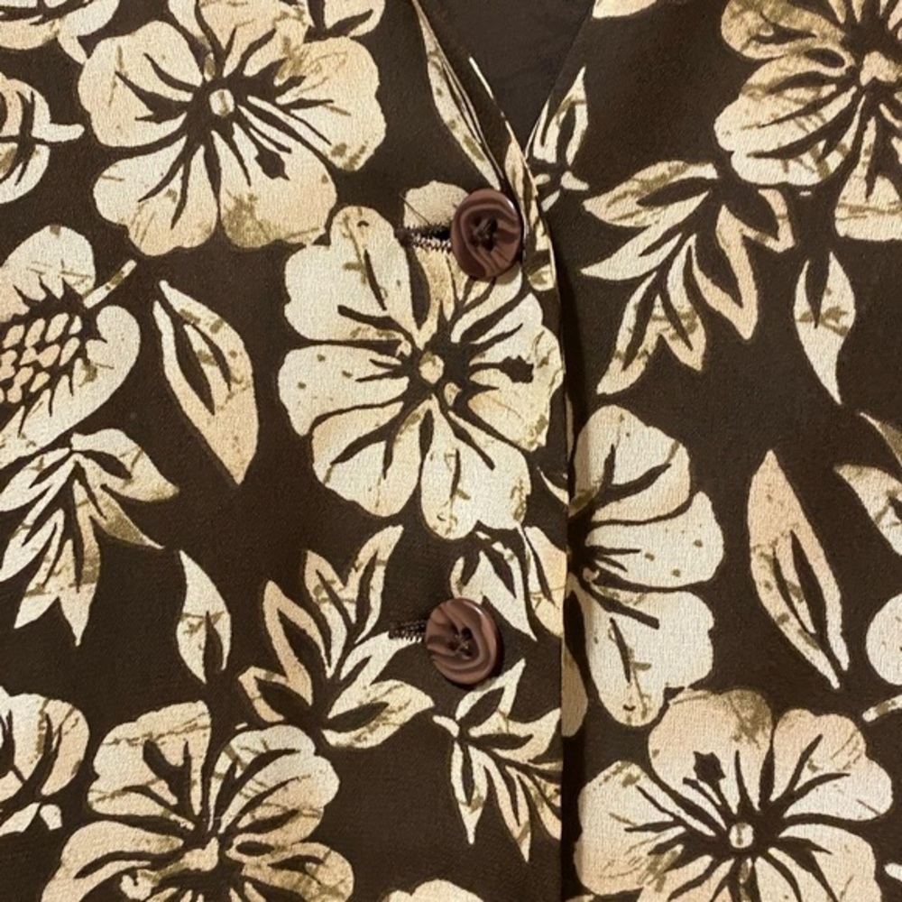 Coldwater Creek Dress Women’s Size P16 Button Down Front Sleeveless - Picture 11 of 11